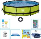 EXIT Toys EXIT Rond Lime Frame Zwembad - 360 x 76 cm