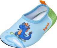 Playshoes Uv-waterschoenen voor jongens Dino Lichtblauw/Groen maat 18-19EU