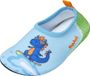 Playshoes Uv-waterschoenen voor jongens Dino Lichtblauw/Groen maat 18-19EU