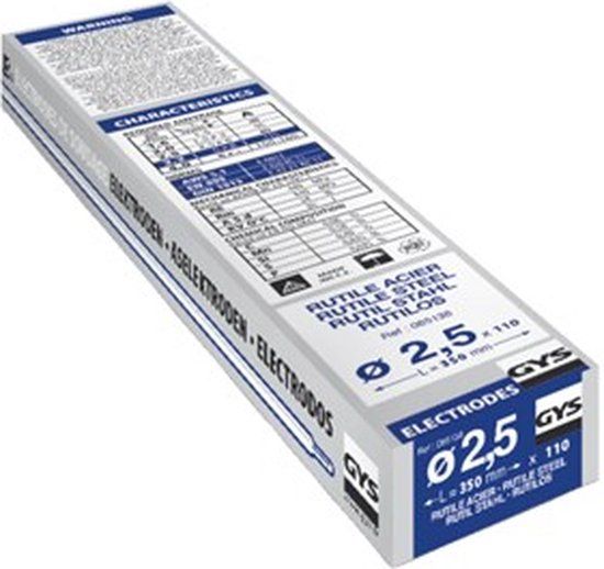 GYS Laselektrode 2.5mm - 110 stuks