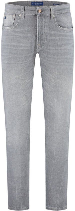 Scotch & Soda Heren Jeans - Grijs - W34 X L34 - Mannen - Regular Fit - 183204-030