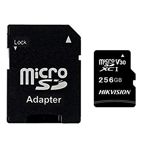 Hikvision M-SD 256G Micro SDHC geheugenkaart - serie C1 met adapter 92 MB/s 50 MB/s klasse 10