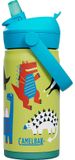 CamelBak Thrive Flip Straw Drinkfles Kids - 350 ml - RVS - Met Rietje - Isolatie Waterfles - Groen
