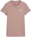 Puma T-shirt Dames ESS Small No.1 Logo Tee(s) Roze - Maat L