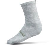Endura Grid Floral Ltd Print Sock Mains Grey - L/XL