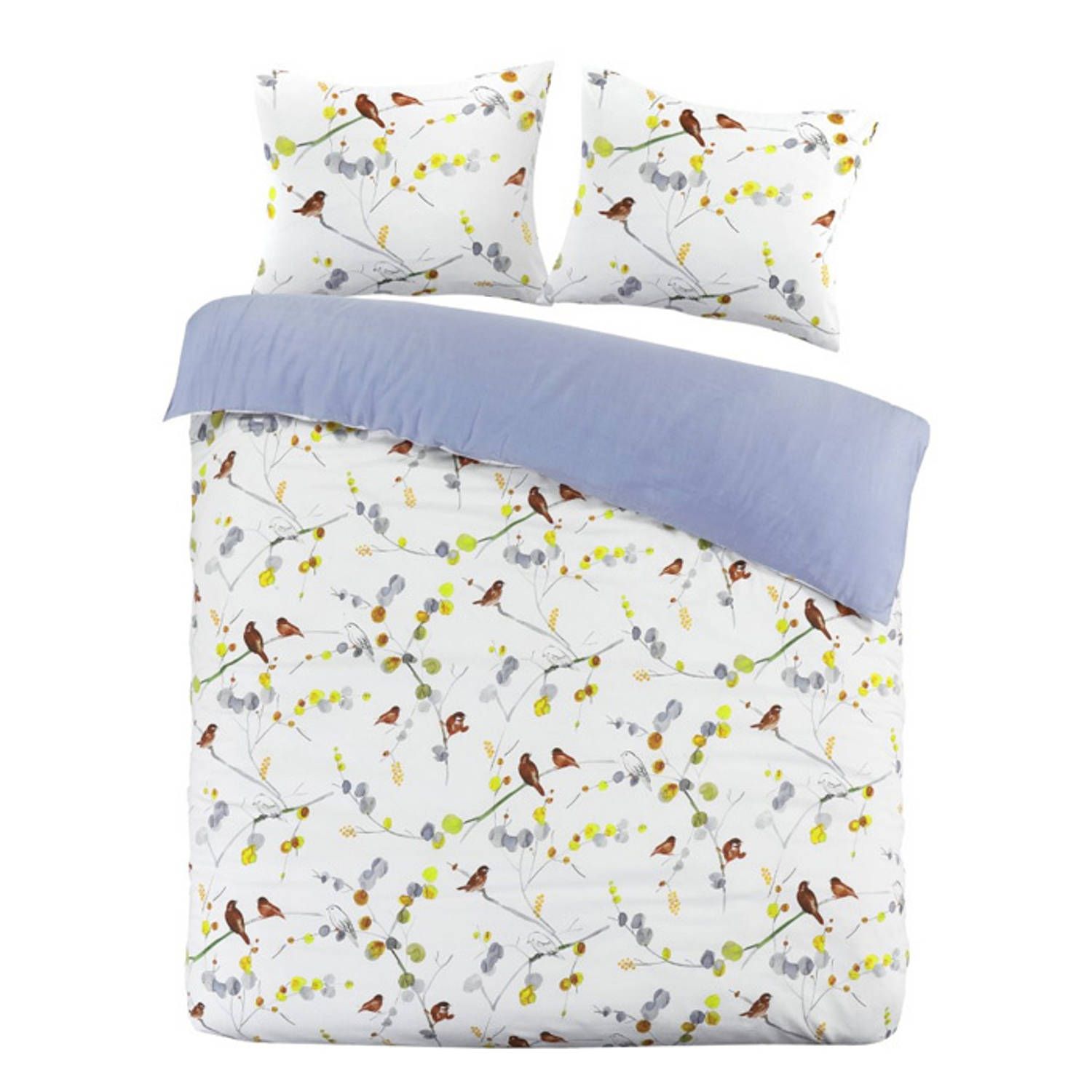 Papillon dekbedovertrek pipa - multi - 2-persoons 200x200/220 cm