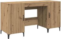 vidaXL Bureau Artisanaal eiken 140 x 50 x 75 cm
