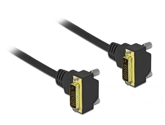 DeLOCK 85897 - Kabel - 1 m - Zwart