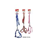 Hondenriem MC Hondenriem met gemengd harnas, 1,5 m
