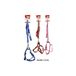 Hondenriem MC Hondenriem met gemengd harnas, 1,5 m