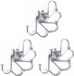 Benson S-haken / ophanghaken - 15-delig - van metaal - 70 mm