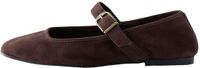 Next - Dames - N. Premium leren Mary Jane schoenen - Bruin