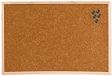 Zeller Kantoor Prikbord - 58 x 39 cm - Zwart