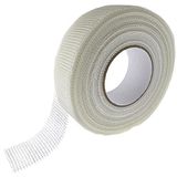 SeKi Roosterband 48 mm x 90 meter zelfklevend, glasvezelweefseltape, voegband voor scheuren en gaten; verstevigingsweefsel, wapeningsband voor gipsplaten, wit