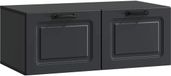 vidaXL Wandmontage TV-kast Zwart 78,5 x 41 x 30 cm Bewerkt hout