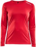 Craft Rush L/S Tee Sportshirt Dames - Maat XL - Rood