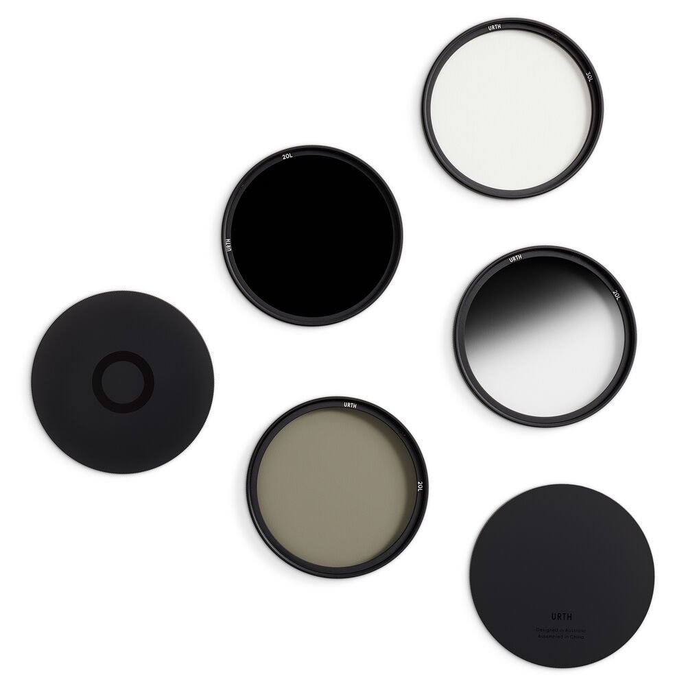 Urth 82mm UV, CPL, ND64, Soft Grad ND8 Lens Filter Kit Plus+