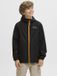 JACK&JONES JJEFLYNN RAIN JACKET SN JNR Jongens Regenjas Zwart Polyester 128