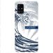 Starboard Coque de Téléphone Compostable Samsung Galaxy A51 - Vague bleue