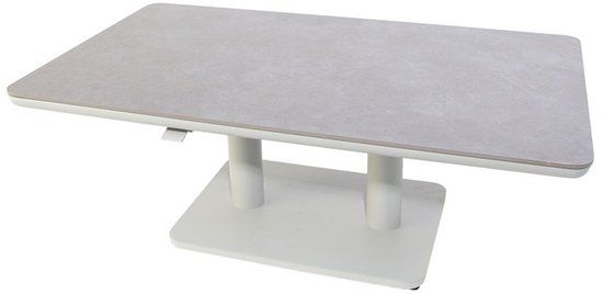 Oosterik Home Sedalia verstelbare lounge tafel mist grey