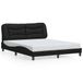 VidaXL Cadre de lit Noir Similicuir 160x200 cm
