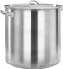 vidaXL Kookpan - 71 L - 45x45 cm - Roestvrij Staal