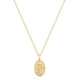 Glanzstücke München Ketting 925 zilver 45 cm Zirkonia geel goud