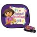 Dora la Exploradora Auto zonnebescherming en zonneklep voor baby en kinderen, 2 stuks, 65 x 38 cm