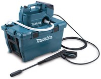 Makita DHW080ZK Hogedrukreiniger - 80 bar - 380 L/u - 2x18V LXT - Zwart/Blauw