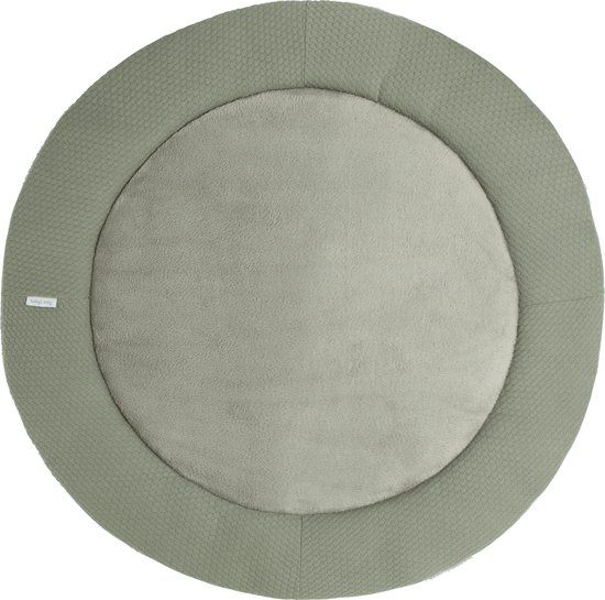 Baby's Only Gebreid Boxkleed Rond - Urban Green - Ø90cm