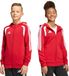 adidas Tiro 26 League Sweat Hoodie met Rits Kinderen Rood - Maat 152cm