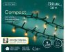 Lumineo compact kerstverlichting | 750 LED | 16 meter | warm wit en klassiek warm