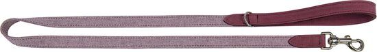 Jack And Vanilla Quebec Leiband - Purper - 20mmx120cm - Hondenriem
