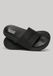 Superdry CODE Logo badslippers Dames Zwart