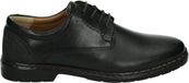 Josef Seibel ALASTAIR 01 Nette Herenschoenen Zwart Leer Nubuck Maat 50