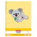 Herlitz Spiraalblok A4 Notitieblok, 80 vellen gelinieerd, motief: Cute Animal Koala, 5 stuks