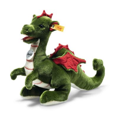 Steiff Draak Rocky groen staand, 32 cm