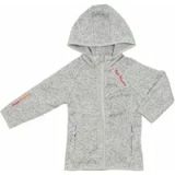 Peak Mountain Fleece sweater voor meisjes Fatora Grijs