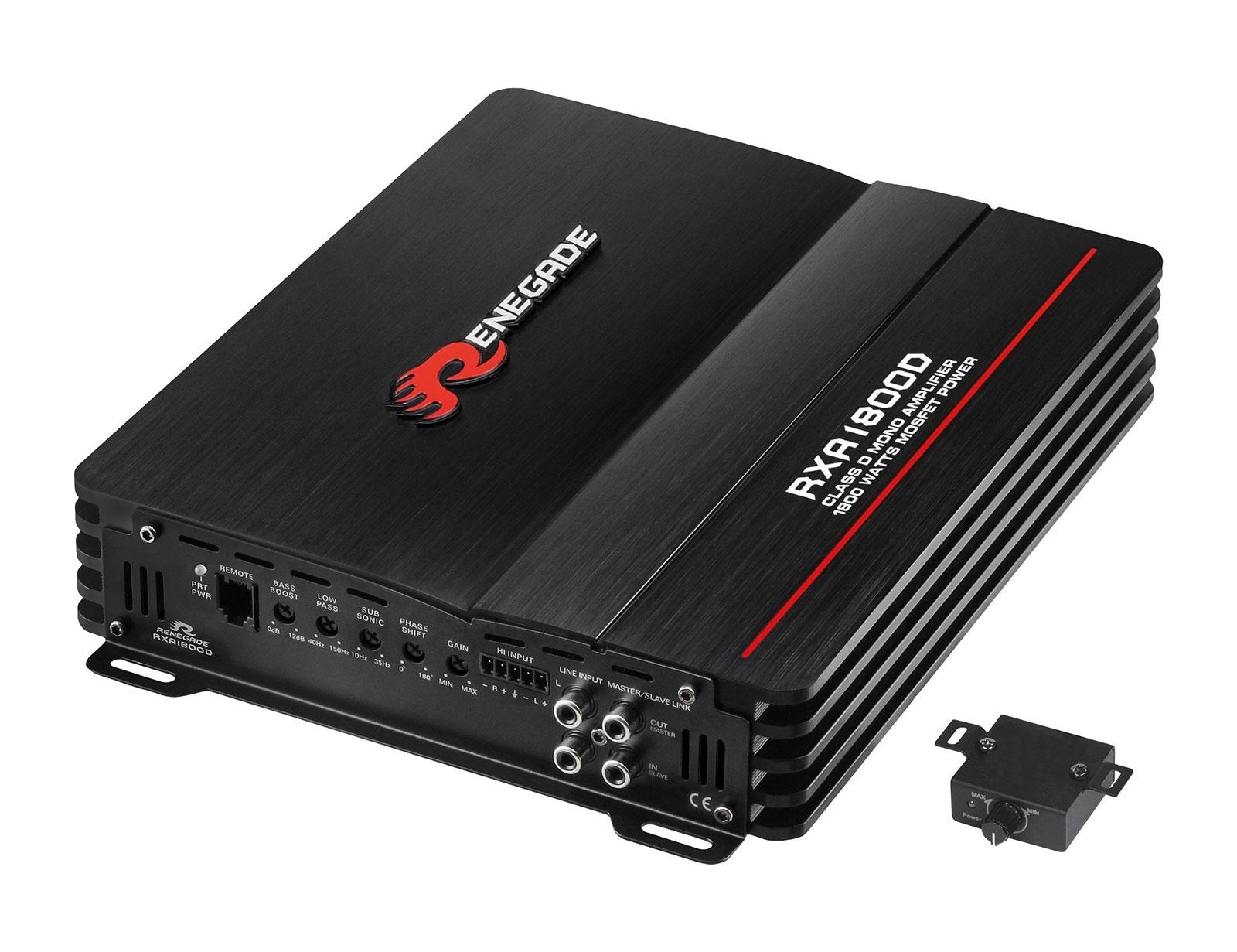 Renegade RXA1800D - Monoblock met 1800 watt