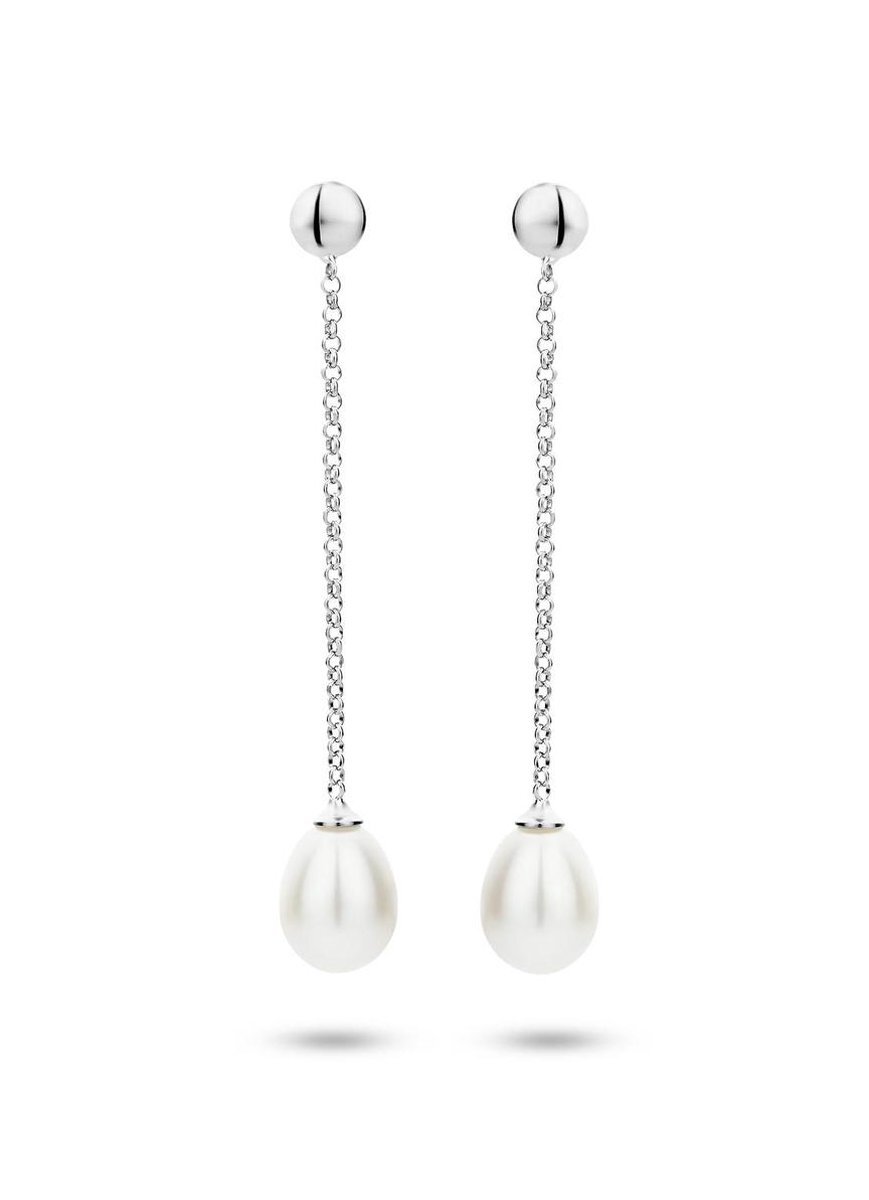 Casa Jewelry Oorhangers Tahiti Max - Zilver