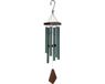 Merkloos Nature's Melody Windgong - Outdoor - Windmobiel - Windorgel - 70cm - Gestemde Klankbuizen - Aluminium - Groen