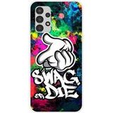 Samsung Galaxy A13 4G Swag or die bedrukt siliconen hoesje
