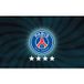 PSG Papier Peint Panoramique Foot / Football - Paris Saint Germain - 390 cm x 244 cm