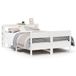 Maison Exclusive - Lit en bois massif sans matelas, blanc, 120x190 cm, en pin