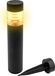 1.03 Lampe de jardin en métal à énergie solaire, grand format (XXL) - environ 42 x 8 cm - Lampe de sentier solaire - Couleur : anthracite (1 pièce)