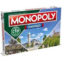 Winning Moves - Monopoly LIMOGES – gezelschapsspel – bordspel – editie steden en regio's – 2 tot 6 spelers – Franse versie