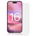 Amorus Protection d'écran en verre trempé pour iPhone 16