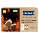 STARWAX Cubes Alaune Feu PEFC X32