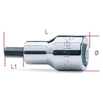 BETA Schroevendraaierdoppen voor inbussschroeven 920PE-AS 1/2