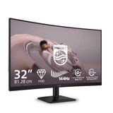 PHILIPS 32E3C2290 Gebogen monitor, 32 inch, 144Hz, VA paneel, 4ms GtG, HDR10, luidsprekers, zwart